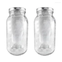 Coffee Filters 2X Cold Maker For Wide Mouth Mason Jar Stainless Steel Ultra Fine Mesh Tea