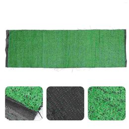 Decorative Flowers Artificial Carpet Grass Decoration Landscape Covering Fence Turf Waterproof Outdoor Black Grows Balcony Dog Potty Green