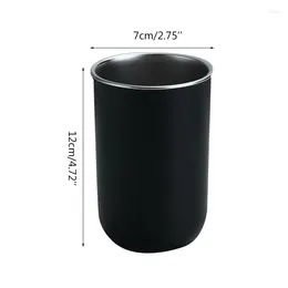 Tumblers F63A 300ML Ins Style Stainless Steel Beer Mug Simple Coffee Cup Tea Kitchen Drinkware 3 Colours To Choose For Kid