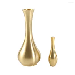 Vases Handmade Flower Container Brass Vase Wedding Centerpieces Tables Minimalist Decor