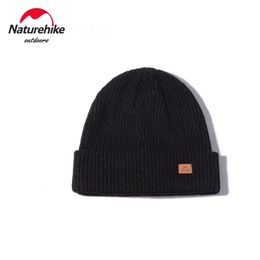 Cycling Caps Masks Outdoor Folding Knitted Wool Hat Winter Warm Cap Thicken Sports Hats For Skiing Camping Hiking NH21FS553 231102