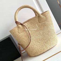 10A Top-level Replication Designer tote Bag 23cm Plant material and Cowhide women HandBags Luxury bucket bag neonoe with dust bag Free Shipping CN003