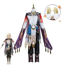 Anime Game Genshin Impact Kaveh Cosplay Costume Clothes cosplay