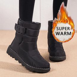 Boots Women Winter For Botas Femininas Botines De Mujer Snow Female Keep Warm Shoes