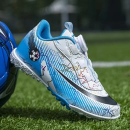 Dress Shoes Kids Football Boots Soccer TF Grass AntiSlip Training Cleats Futsal Sneaker Childs Sports Footwear SIZE 2935 231101