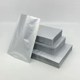 Storage Bags 1 Pack Of 100 Sold Pure Aluminium Powder Vacuum Packing Stlye Coffee Packagings