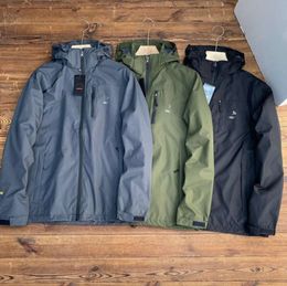 Arc Jacket Mens Designer Hoodie Tech Nylon Waterproof Zipper Jackets High Quality Lightweight Coat Outdoor Sports Men Coats 6625ess