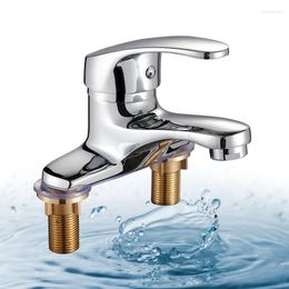 Bathroom Sink Faucets Copper Basin Faucet Toilet Tap Single Lever Double Hole And Cold Water Mixer Deck Mounted Wash