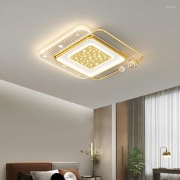 Ceiling Lights Simple Living Room Led Modern Atmosphere Light Luxury Lamp Whole House Package Combination Bedroom