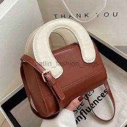 Shoulder Bags Candy Colour Women's Small Handbag Cute Round and Soul Ten Font Women's Bag New Spring and Bagcatlin_fashion_bags