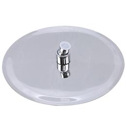 Bathroom Shower Sets Square Round Shape Stainless Steel Ultra-thin Waterfall Rain Large Head Pressurised Parts