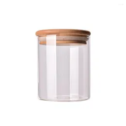 Storage Bottles 175 Ml Kimchi Container Glass Jar Airtight Lid Jars Kitchen Tea Caddy Food