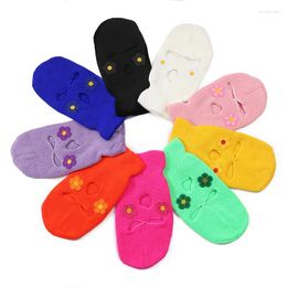 Berets Cute Flower Blush Balaclava Ski Mask Hats Women Girl Full Face Cover 3 Hole Windproof Knit Beanies Bonnet Winter Warm Caps