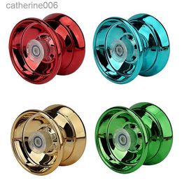 Yoyo Hot Aluminum Metal Yoyo For Kids And Beginners Metal Yo-Yos For Kids And Adults With Yo Accessories Birthday Gifts For ChildL231102