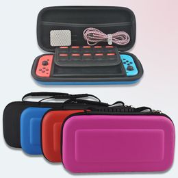 Przenośna ochrona do przenoszenia podróż twarda torba EVA konsola etui do gry futerał ochronny do obudów Nintendo Switch Lite OLED