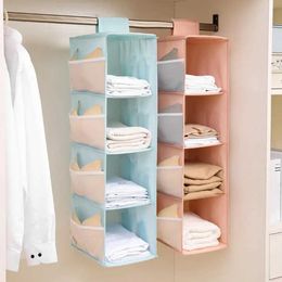 Clothing Wardrobe Storage Cloth Washable Multilayer Foldable Storage Clothes Closet Storage Shelf Wardrobe R231102