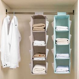 Clothing Wardrobe Storage Storage Hang Wardrobe Storage Tier Hanger Bag New Bra Underwear Hanger R231102