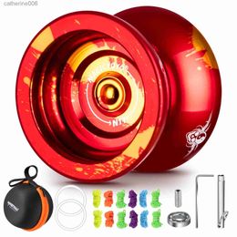 Yoyo MAGICYOYO Professional Yoyo N11 Responsive Yoyo for Kids Dual Purpose Yo with Accessory KitL231102