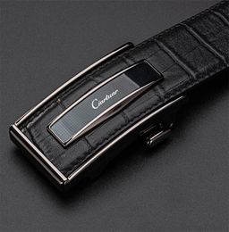 Ciartuar Leather Belt Automatic Buckle s for Men Genuine Waist Mens Luxury Designer High Quality Fashion Strap 2204025408321