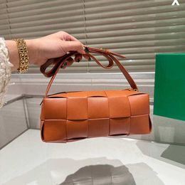 Trendy Bve Woven Women Bags Leather Crossbody Bags Candy Colour Shoulder Bags Totes Hobo Bag Lady Travel Pochette Messenger Purse Handbag