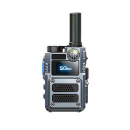 Public network 4G outdoor walkie-talkie with infrared laser compass two-way flashlight global walkie-talkie 6800 mah battery