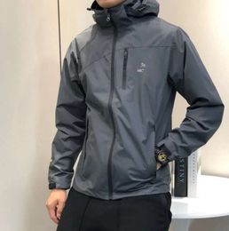 ARC jacket mens designer hoodie tech nylon waterproof zipper jackets high quality 3 in 1 lightweight coat outdoor sports men coats 2023 9985ess