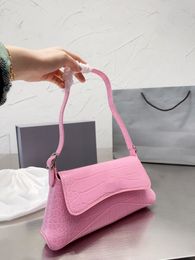 balencigaa XX High-quality bag Designer flap bag portable handbag women luxury shoulder bag crocodile pattern commuting bag