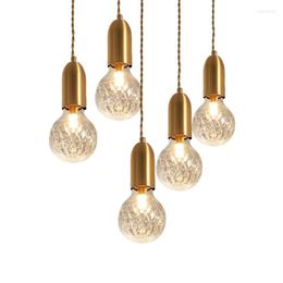 Pendant Lamps Modern Glass Lights For Dining Room Bedroom Kitchen Hanging Lamp Home Decor Bedside Bar Light Fixtures Industrial