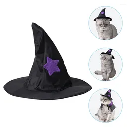 Dog Apparel Clothes Pets Headdress Decorative Hat Cosplay Delicate Adornment Halloween Prop Role Outfits