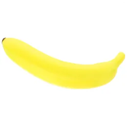 Party Decoration Fruit Po Props Education Display Creative Gift Plastic Artificial Home Wedding Showcase Decorations (Banana) Fruits