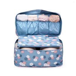 Storage Bags Korean Version Of The Bra Bag Solid Color Waterproof Multifunctional Travel Finishing Home Underwear Panties