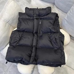 Down Coat Kids Cotton Vest Jackets Boys Girls 2023 Autumn Winter Children Padded Sleeveless Baby Child Quilted Waistcoat