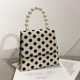 Evening Bags Pearl Tote Bag Fashion High Quality Woollen Womens Designer Handbag Chain Shoulder Messenger Purses 231101