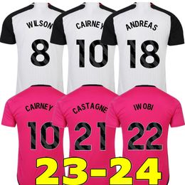 2023 2024 SOLOMON Mitrovic soccer jerseys 23 24 Home away CAIRNEY WILSON MUNIZ J. Palhinha ROBINSON mens kit football shirt pre match training jersey