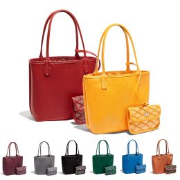 Designer classic double sided totes shopper bag Luxury womens mens Wallets Mini Cross Body handbag pochette Hobo leather purse Basket trunk top handle Shoulder Bags