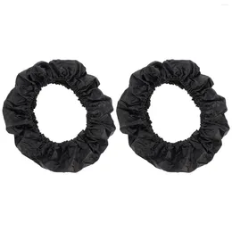 Stroller Parts 2 Pcs Cart Dustproof Wheel Cover Protective Pushchair Floor Protectors Wheelchair Tire Caps Tires Four Wheels