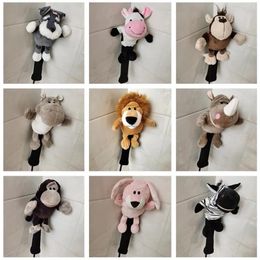 Other Golf Products A Lot Of Animal Golf Head Covers NO.1 Driver Headcover High Quality Funny Dustproof #1 Wood Golf Covers 231101