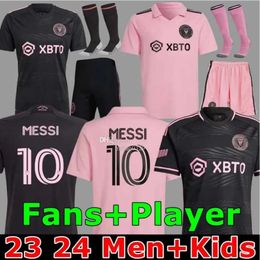 Qqq8 23 24 Fans Player Inter Miami Messis Soccer Jerseys 2023 2024 Matuidi Higuain Football Shirts Trapp Pellegrini Pizarro Fc Jersey