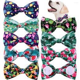 Dog Apparel 30/50PCS Fashion Accessories Slidable Bow Tie Summer Pet Cat Collar Small Dogs Cats Bowties