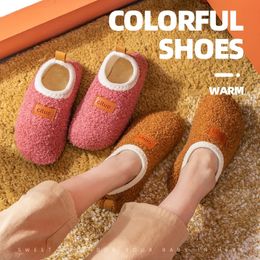 Slippers Winter Children Cotton Kids Soft Warm Sock Floor Shoes Boys Rubber Soles Nonslip Indoor Home 231101