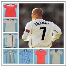 Qqq8 Retro 82 98 02 94 88 89 90 92 06 English Soccer Jersey Shearer Gascoigne Lineker Shilton Gerrard Lampard Scholes Owen Keegan Jordi