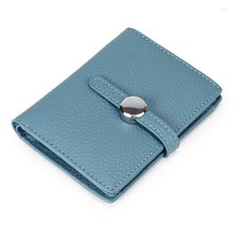 Wallets Arrival Wallet Short Women Zipper Purse Cow Leather Fashion Panelled Trendy Coin Card Holder