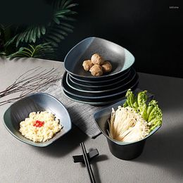 Bowls Restaurant Dishes Melamine Tableware Pot Barbecue Small Vegetable