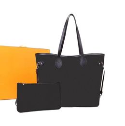 Designer Bag 2pcs Set Women Bags Handbag Shoulder Classic Naverfull Fashion Composite Lady Clutch The Tote Bag Female Coin Purse Evening Bags