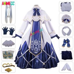 Cosplay Costume 2021 Snow Miku Wigs Girl Kawai Lolita Dress Halloween Christmas Party Outfits Full Sets Women Girls cosplay