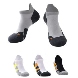 Men's Socks 5 pairs Sports Running Quick Dry Non Slip Sweat Absorption Short Tube Outdoor Towel Bottom Low Boat Womens 231101