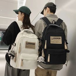 School Bags large capacity backpack male and female students the same leisure travel computer 231101