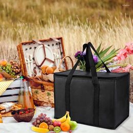 Storage Bags Insulated Portable Lunch Cooler Folding Picnic Ice Bag Heavy Duty Large Collapsible