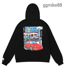 Galery Dept Suprem Hoodie Designer Gary Painted Graffiti Used Letters Printed Loose Casual Fashion Hoodies for Men and Women Hoody Bape Hip Hop Streetwear LD30