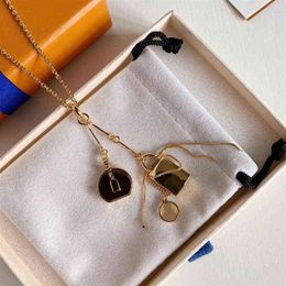 2021 Pendant Necklaces Fashion Necklace for Man Woman channel Jewellery Pendants Highly Quality 15 Model Optional H1115211S